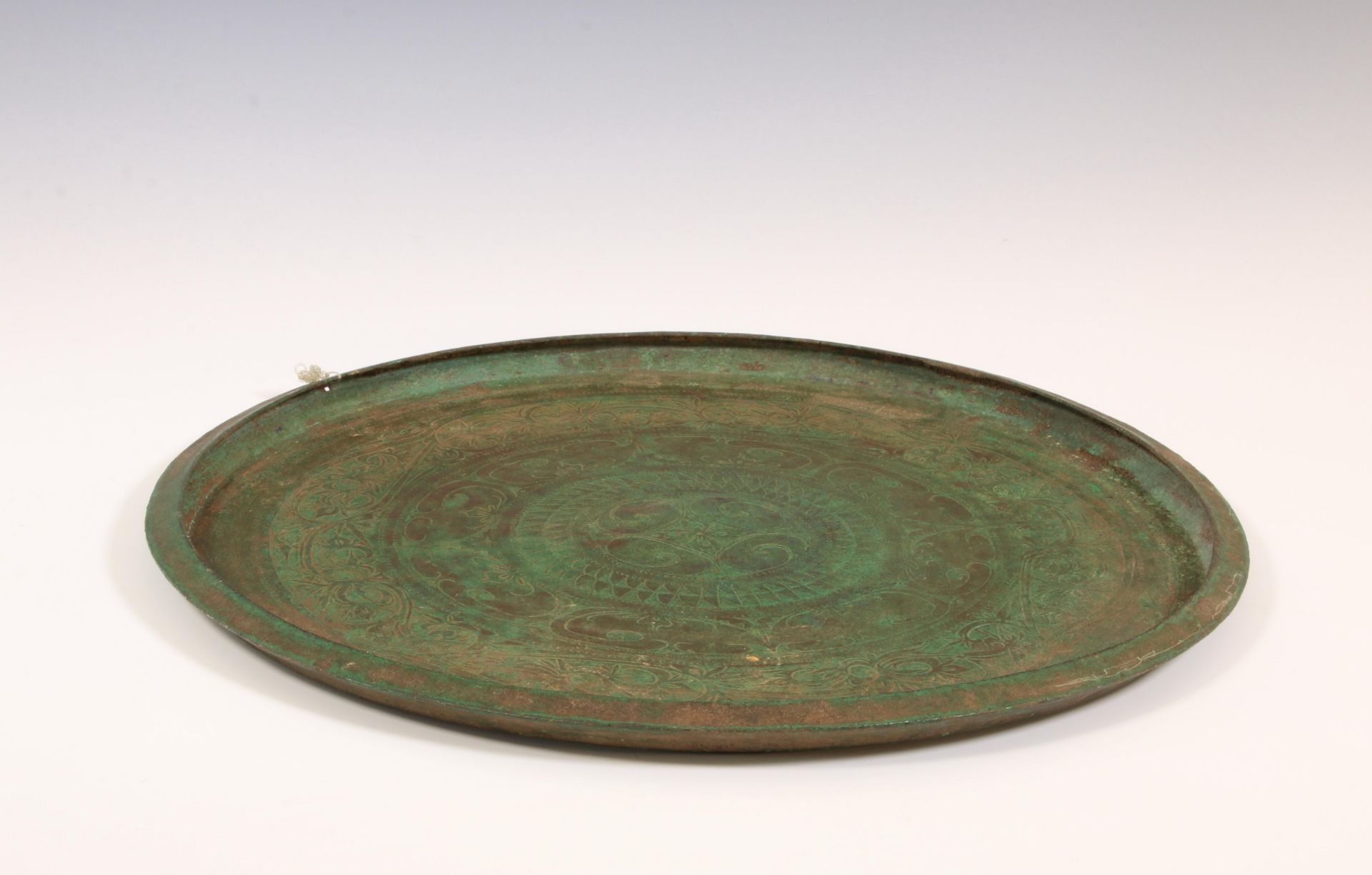 Java, a fine bronze dish, talam, 12th-14th century, - Image 2 of 3