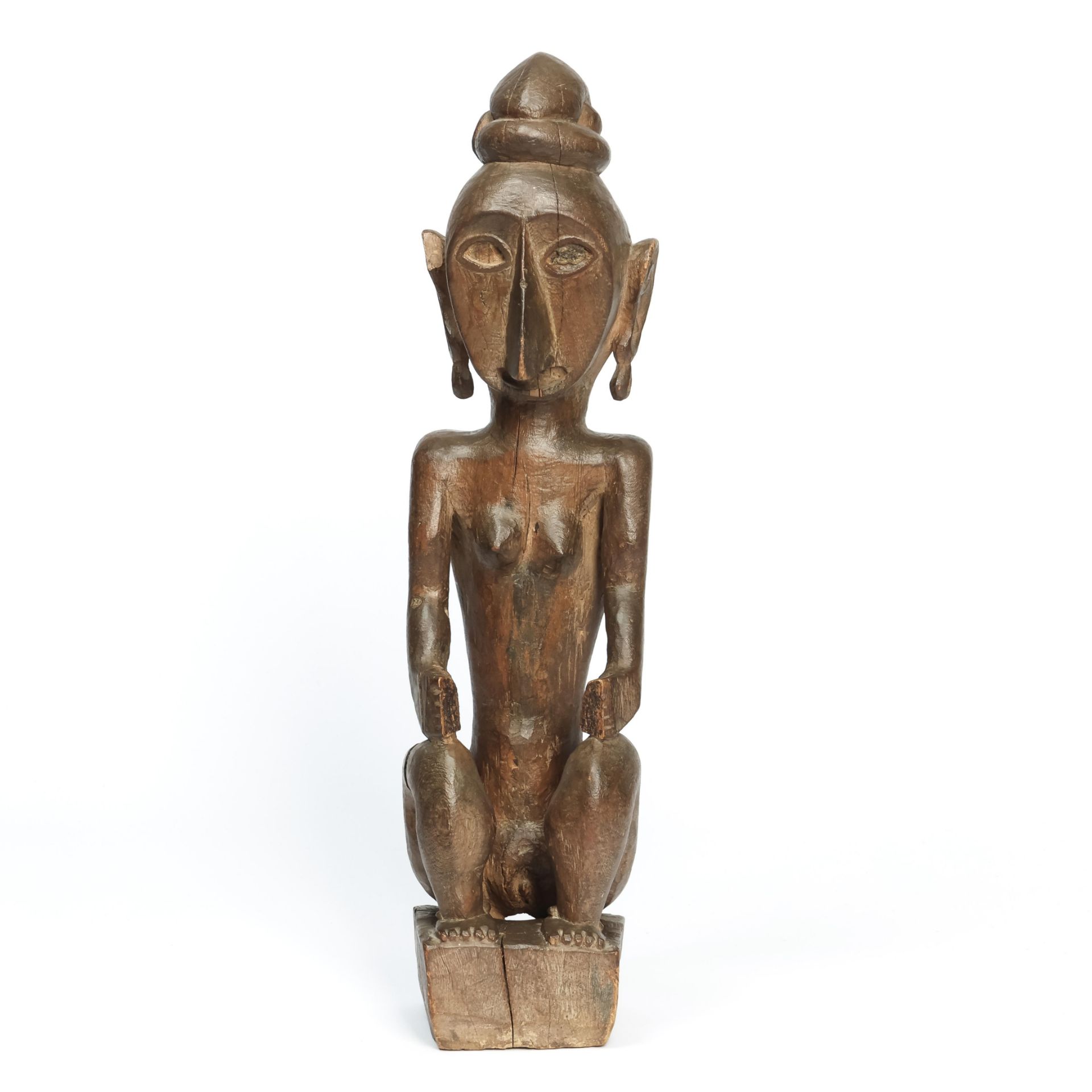 Moluccas, Leti Islands, ancestress figure, - Image 3 of 21