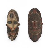 P.N. Guinea, Abelam, wooden yam mask,