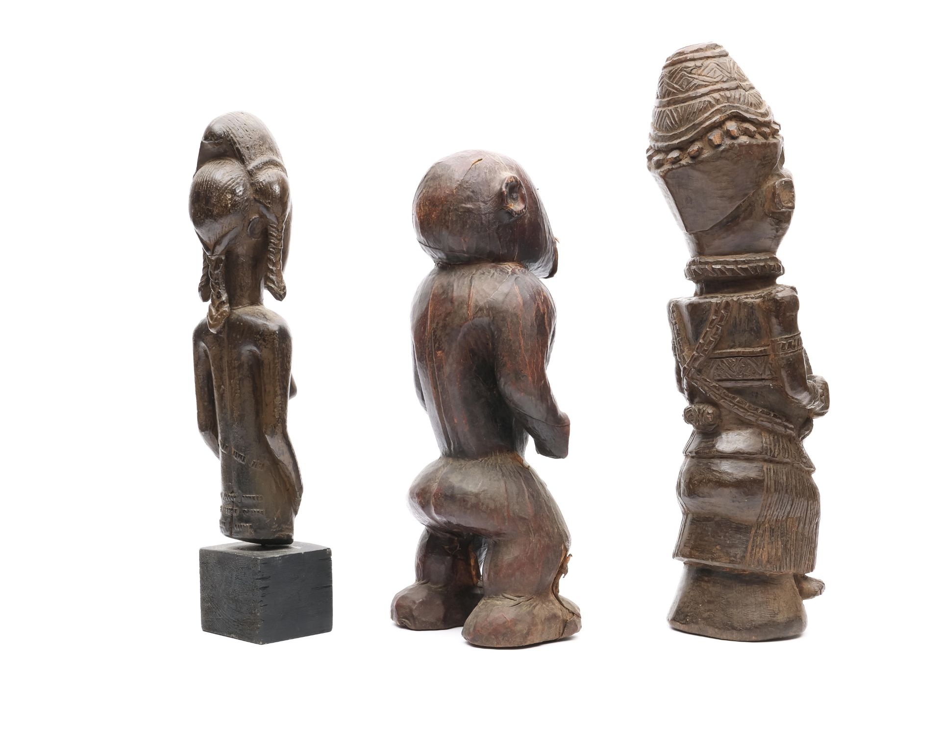 Africa, an assorted lot of three various figures. - Bild 3 aus 4