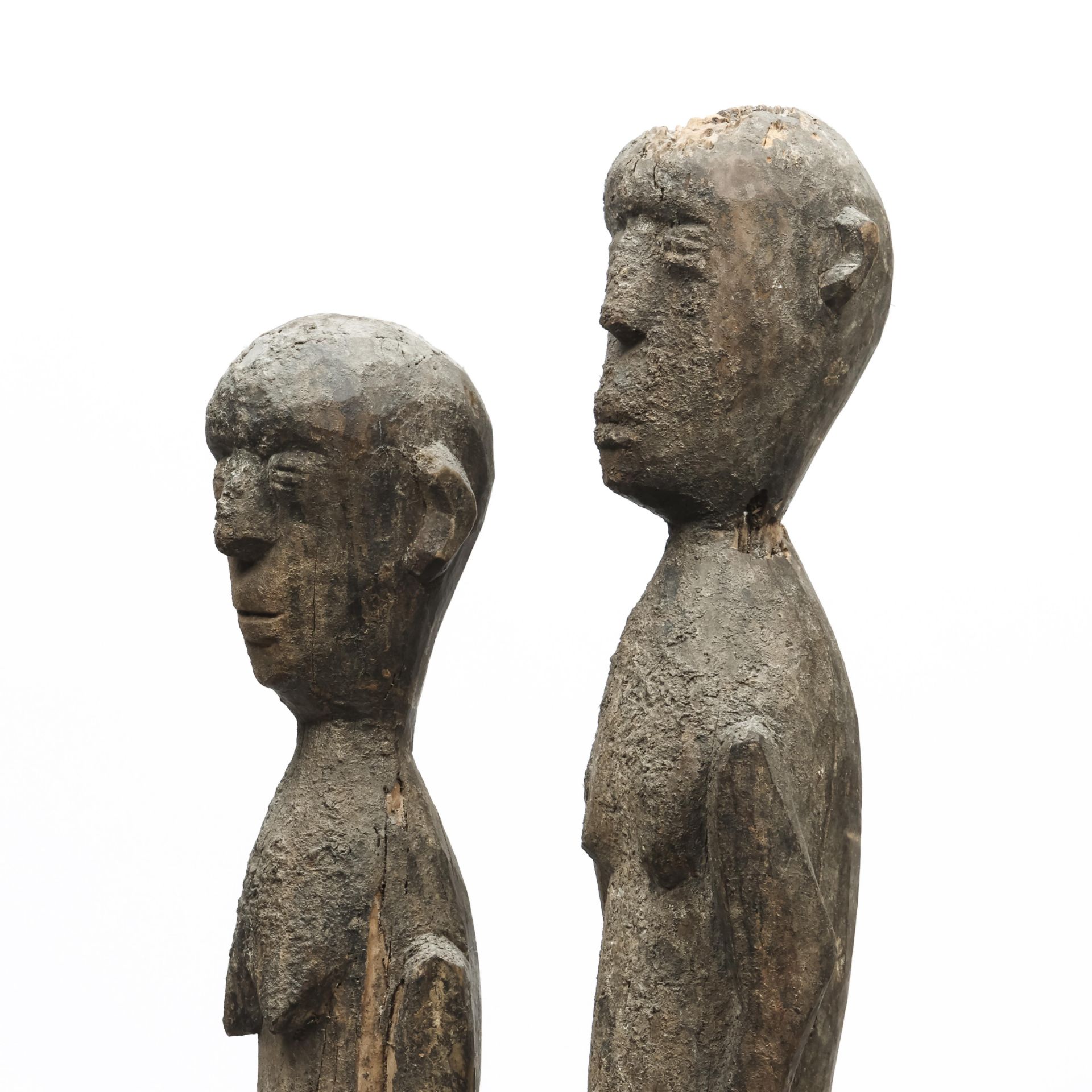 Burkina Faso, Lobi, a pair of shrine spirit figures, bateba, - Bild 3 aus 6