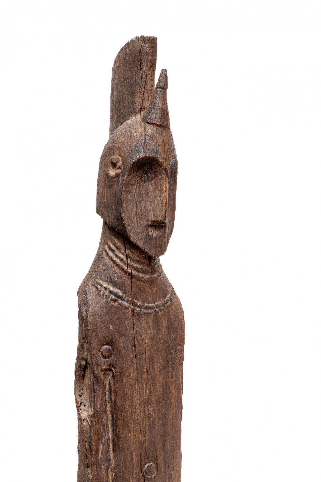 Ethiopia, Konso, a male post figure, waga, - Bild 3 aus 9