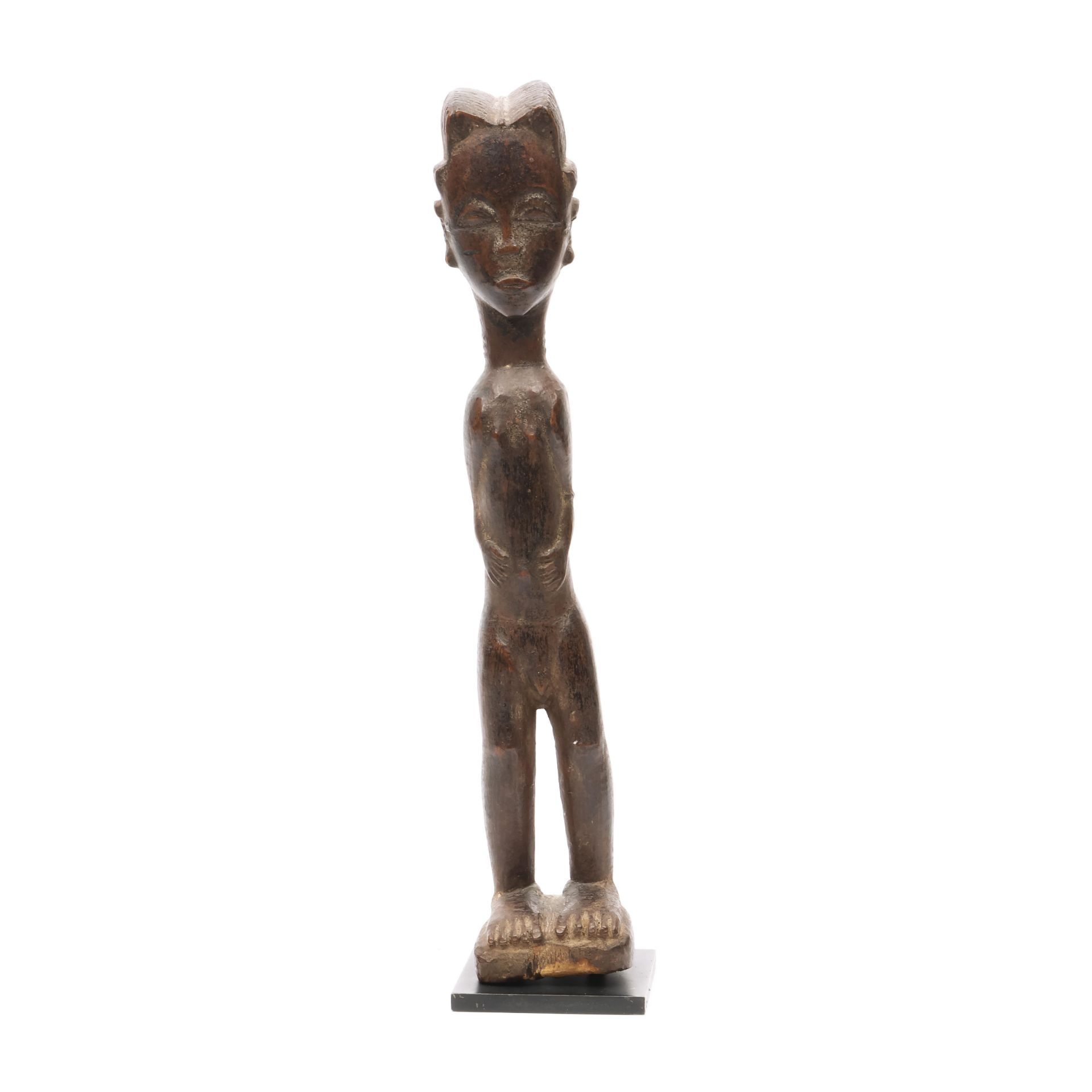 Ivory Coast, Baule, standing male figure - Image 3 of 3