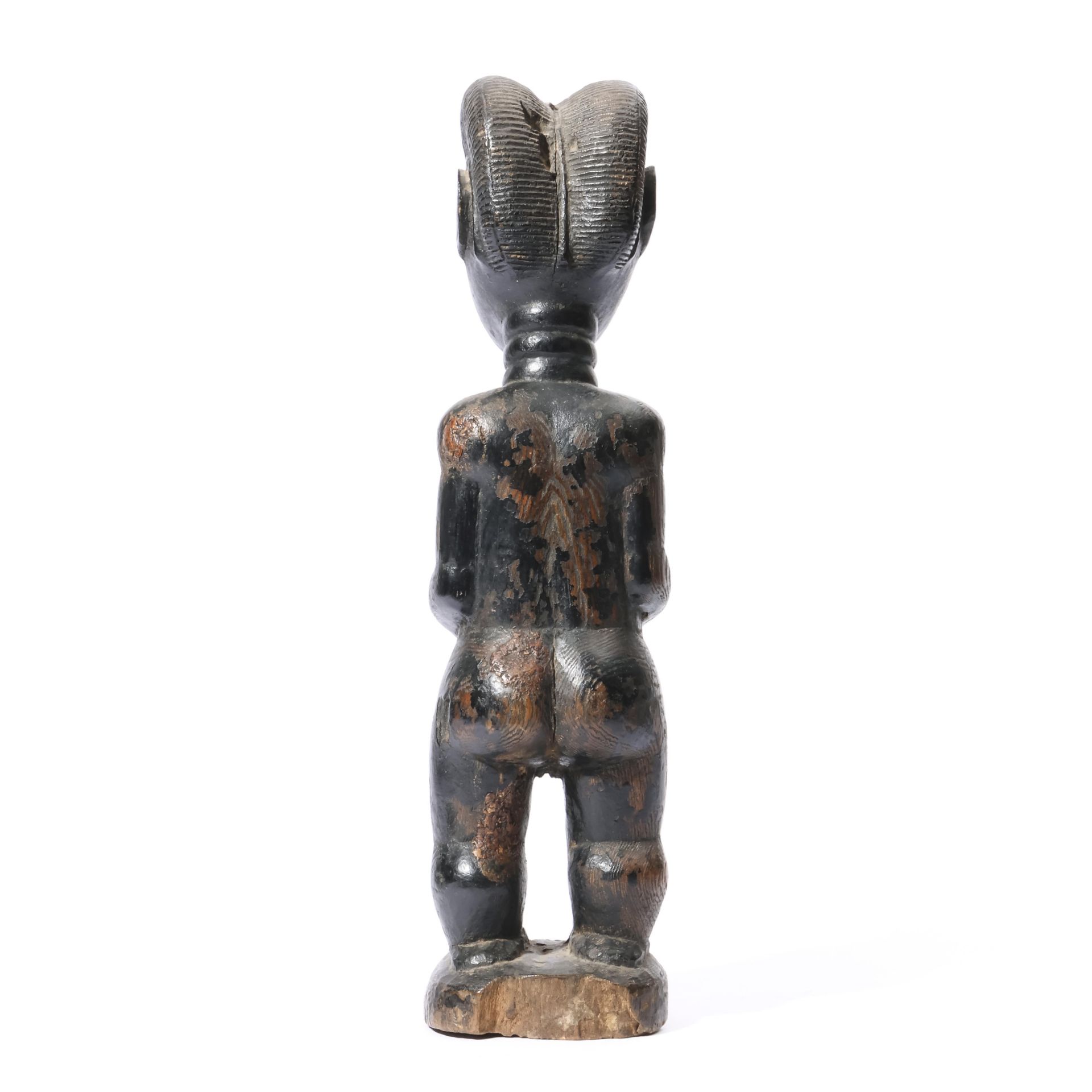 Ivory Coast, Baule, standing female figure, - Bild 3 aus 5