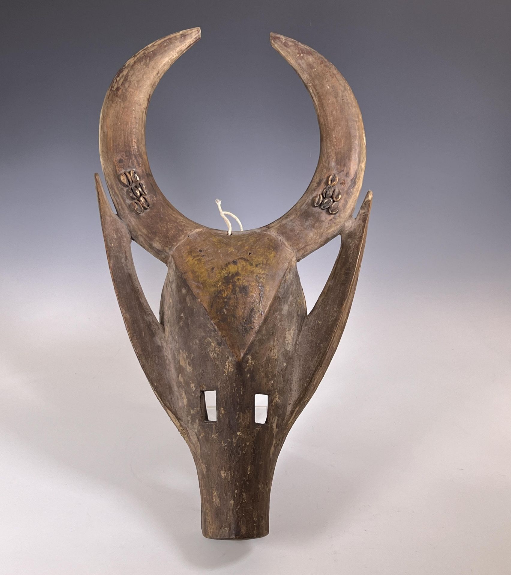 Mali, Malinke - Bamana, a buffalo mask;