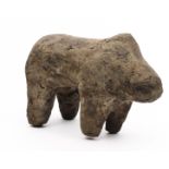 Mali, Bamana, zoomorphic power figure, boli.