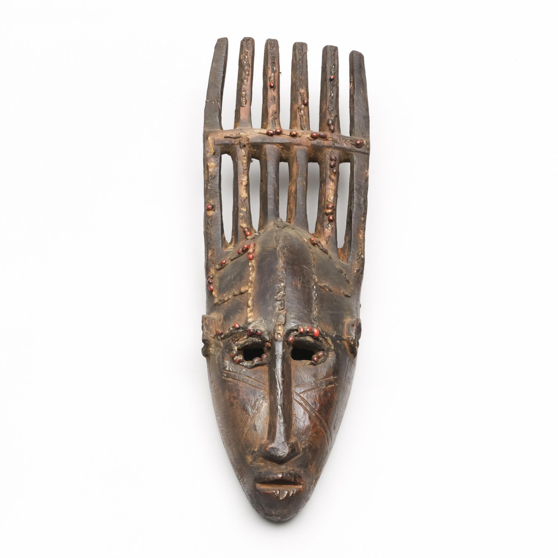 Mali, Bamana, ntomo face mask, - Image 4 of 4