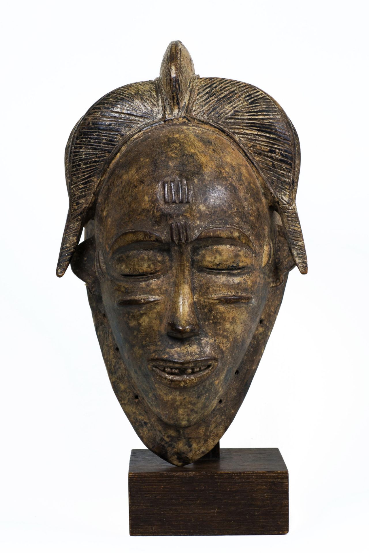 Ivory Coast, Baule, face mask.