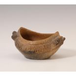 Greater Caribean, Taino, a terracotta bowl, ca. 1000-1500 AD,
