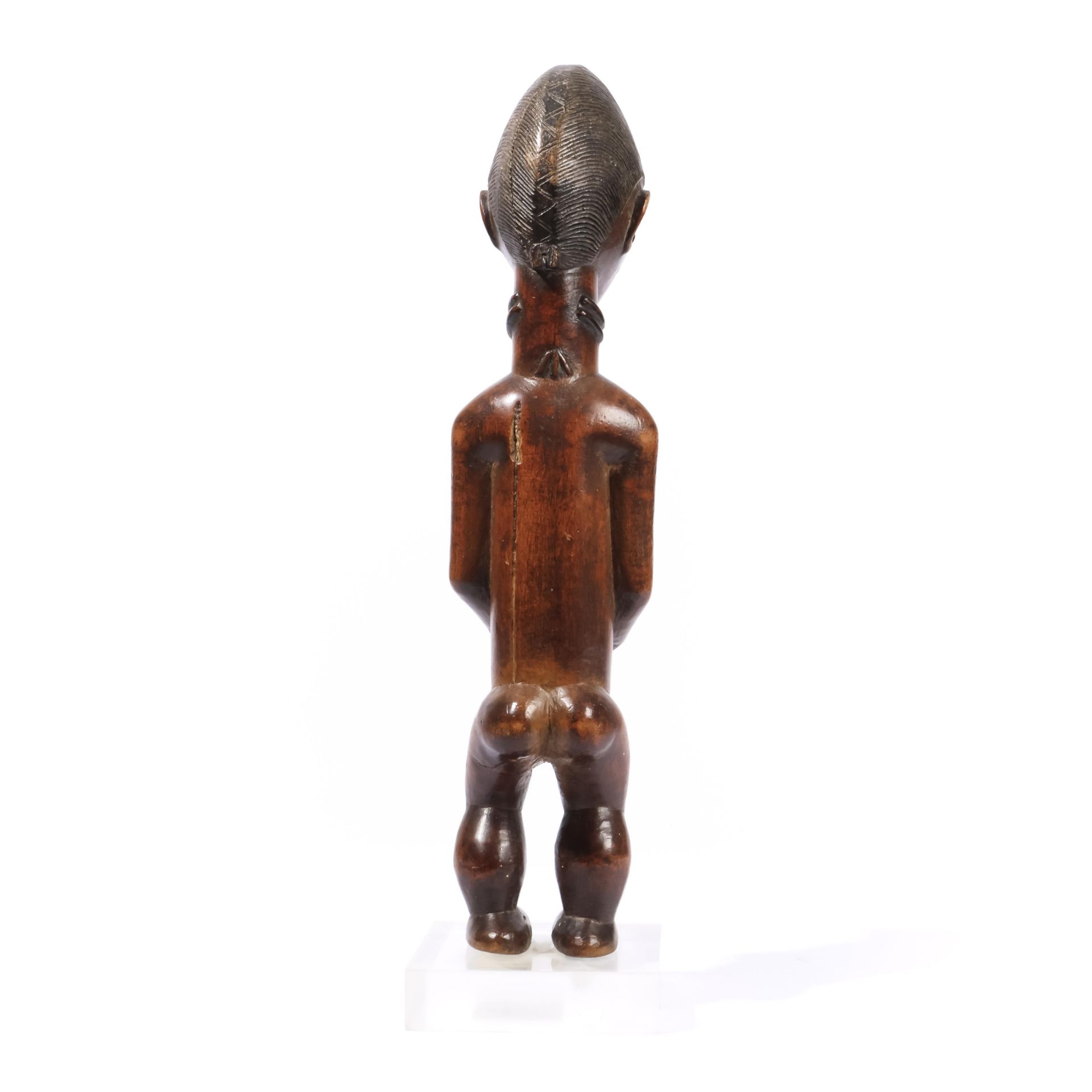 Ivory Coast, Baule, standing female figure, - Image 2 of 5