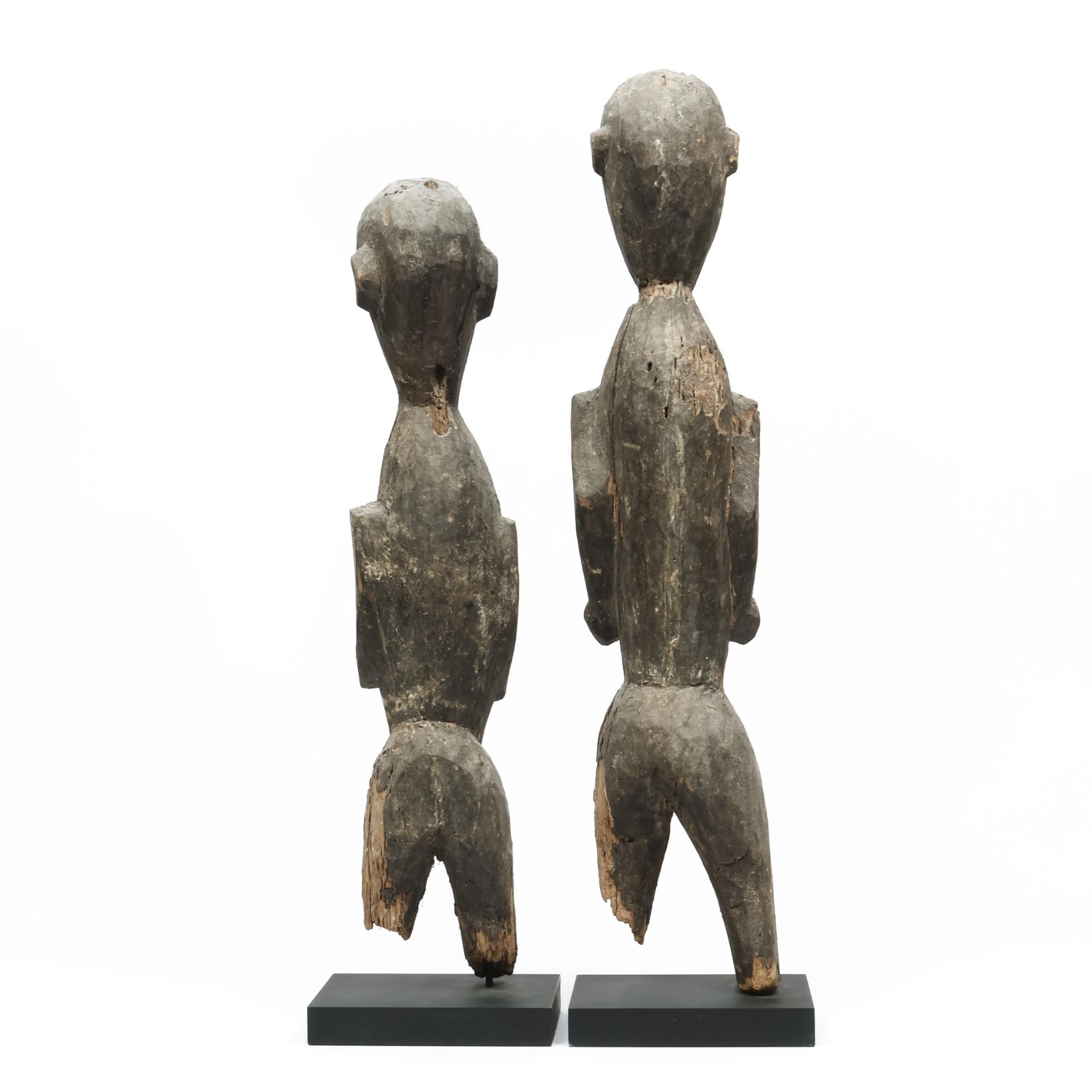 Burkina Faso, Lobi, a pair of shrine spirit figures, bateba, - Bild 5 aus 6