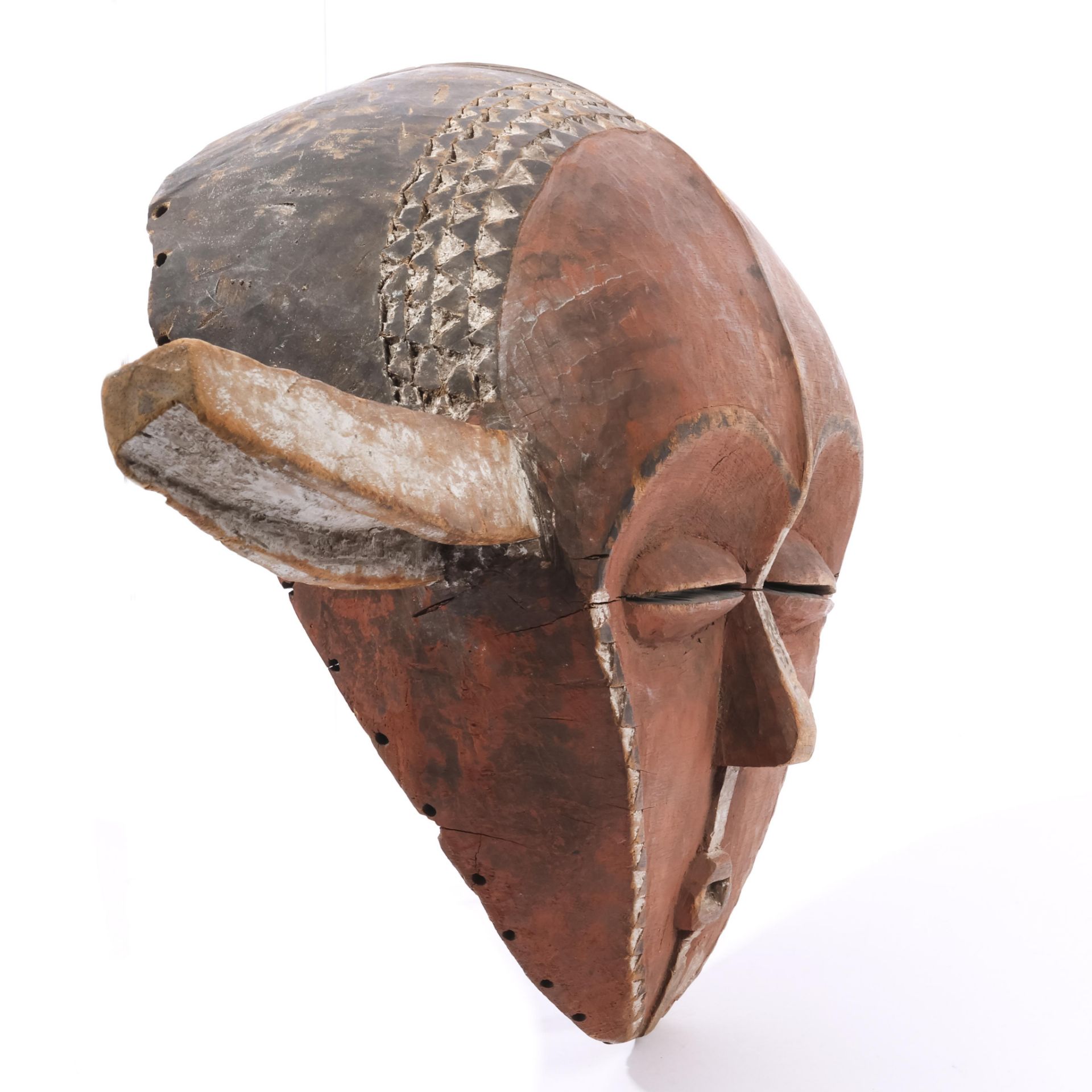 D.R. Congo, Eastern Pende, panya ngombe mask, - Bild 2 aus 5