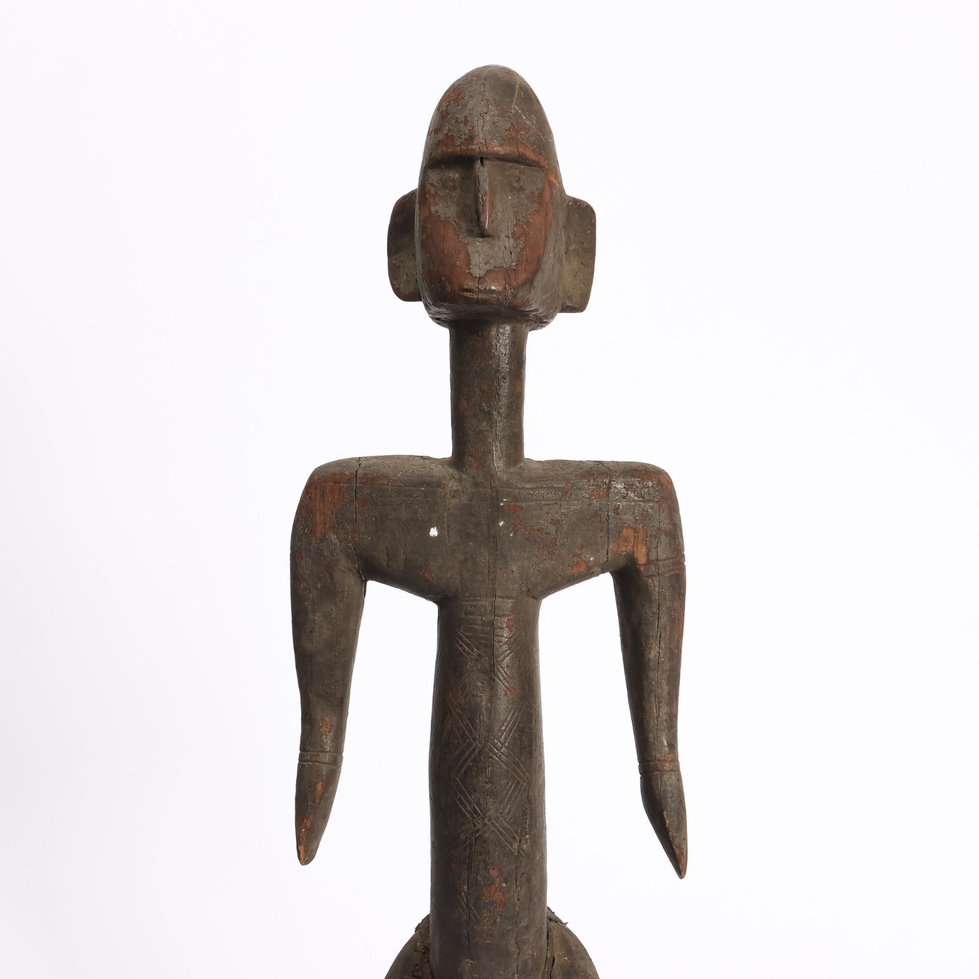 Mali, Bamana style, standing female figure. - Image 4 of 6