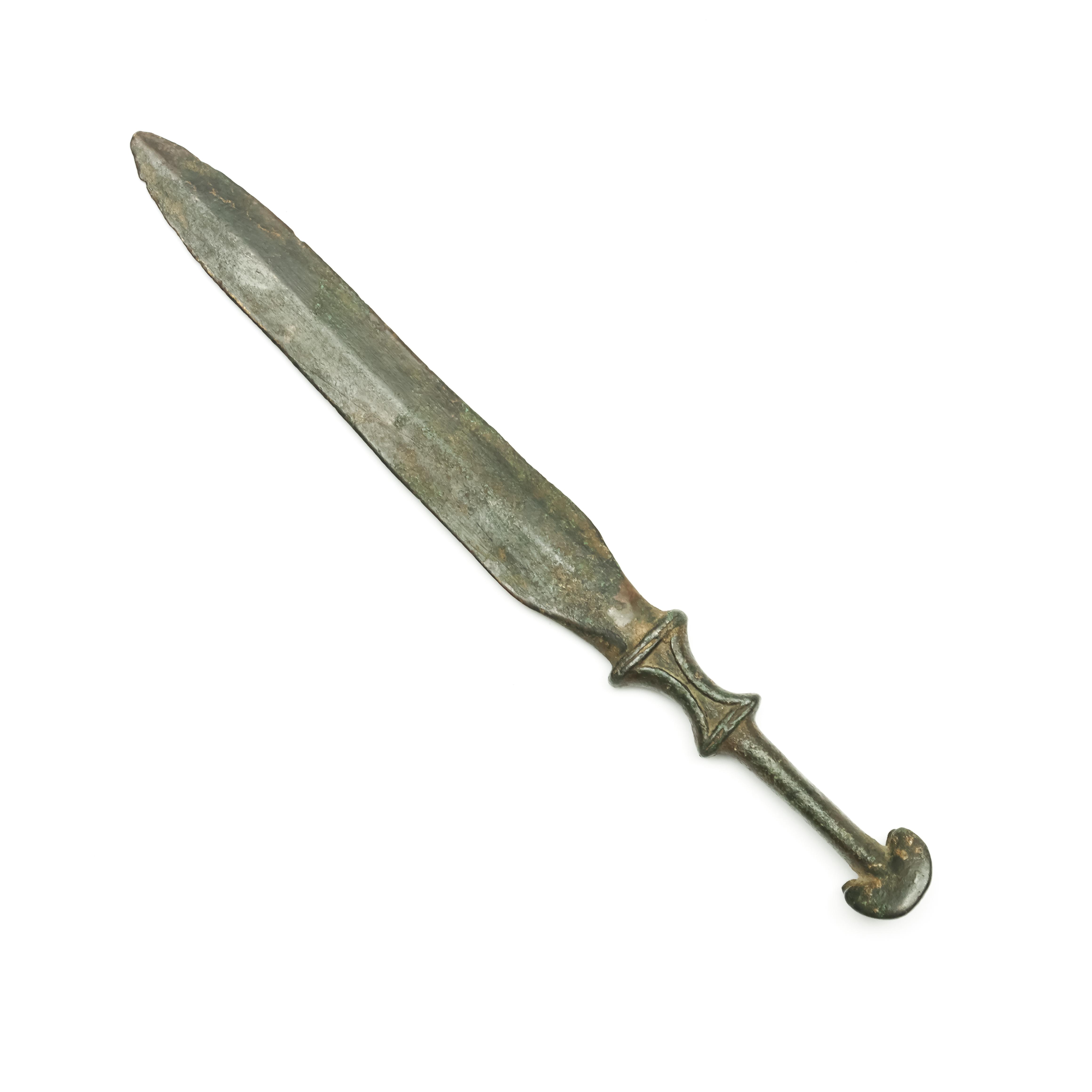 Luristan, a short bronze sword, ca. 900-700 BC. - Image 3 of 3