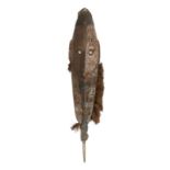 P.N. Guinea, Middle-Sepik, Mai mask, polychrome face.