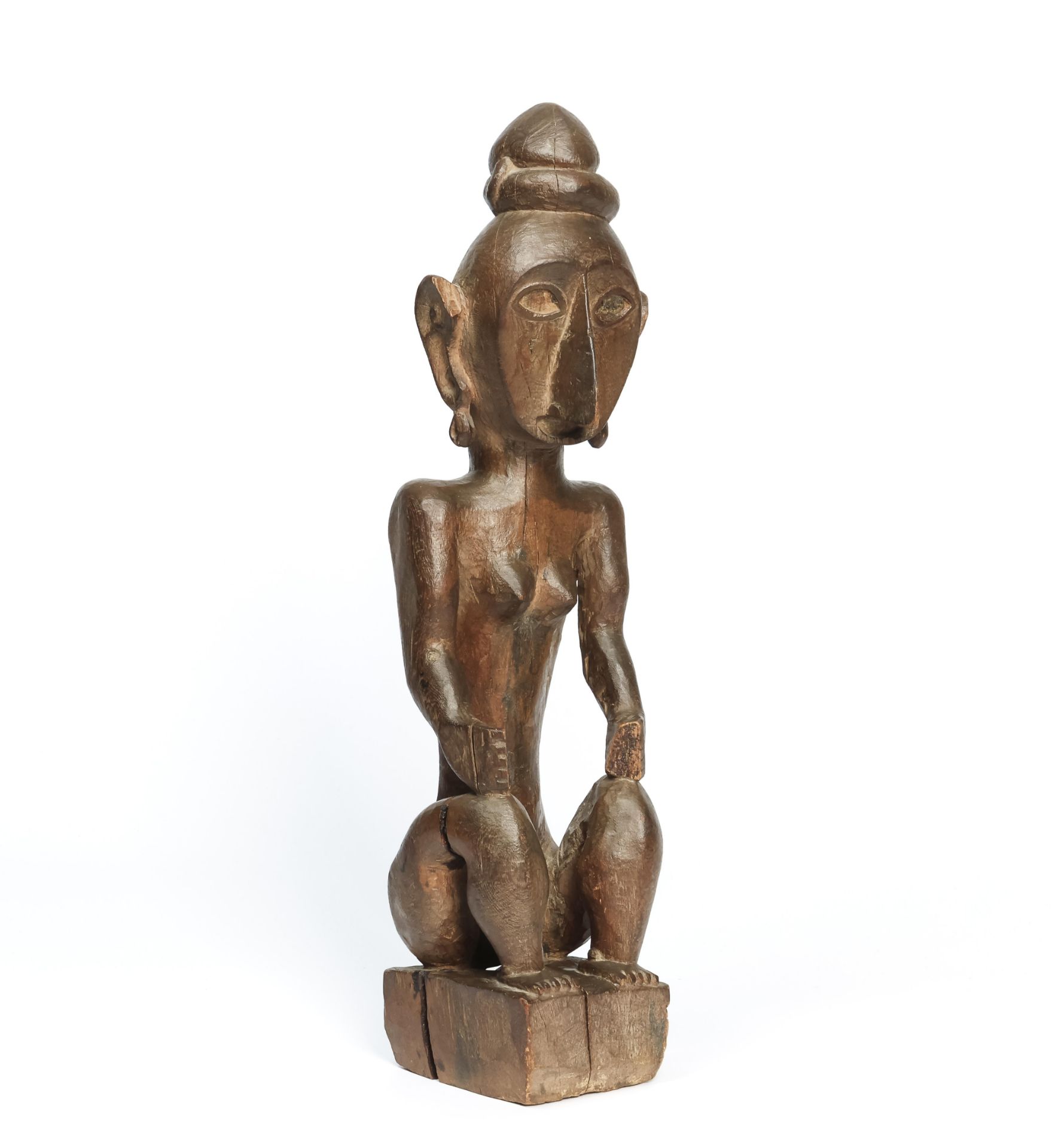 Moluccas, Leti Islands, ancestress figure,