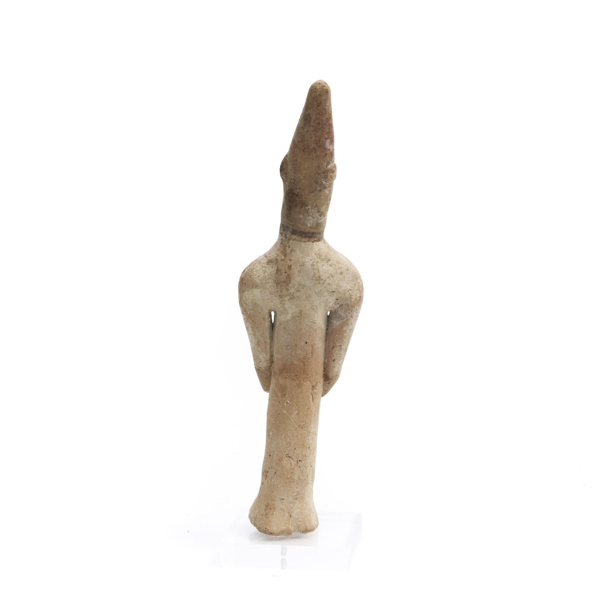Cypro-Archaic, terracotta Idol figure, 'snowman'-type, 8th-7th century BC - Bild 2 aus 3