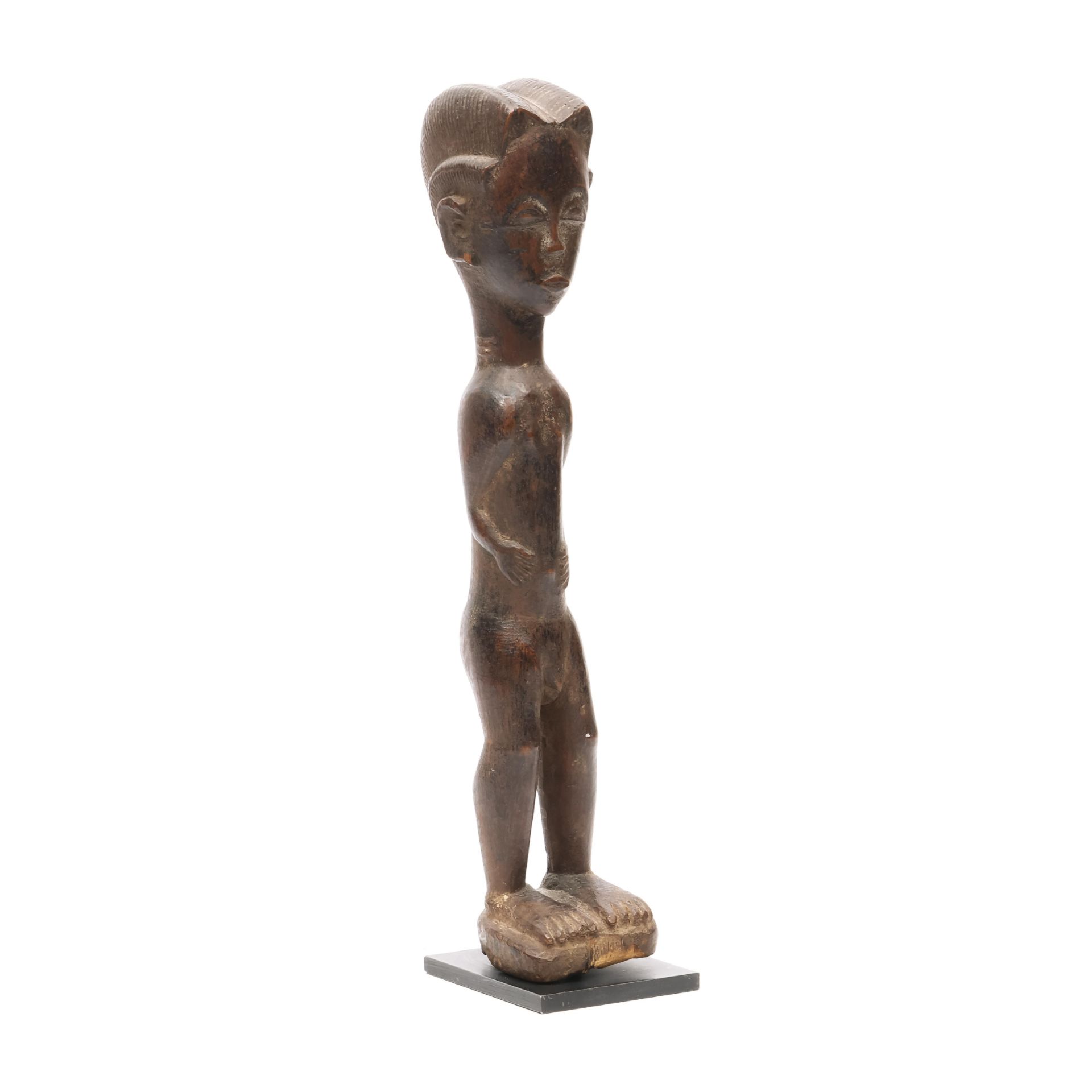 Ivory Coast, Baule, standing male figure