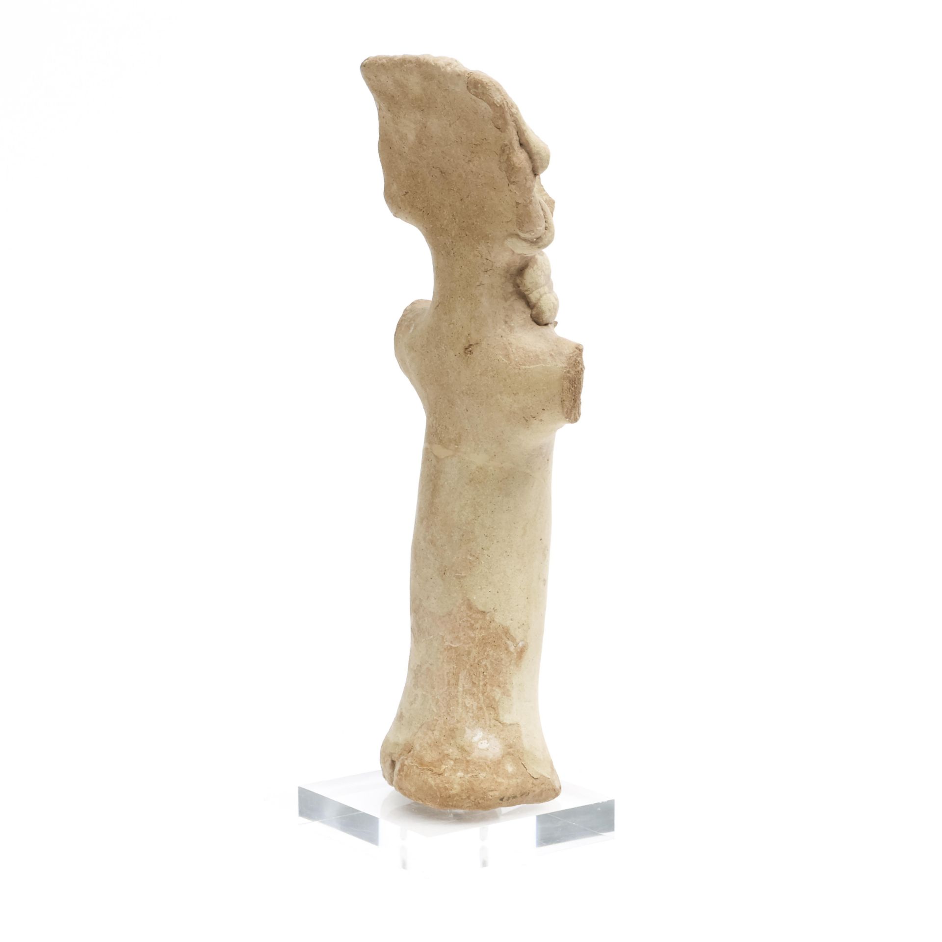 Nothern Syria, a terracotta large Idol, 3rd Mill BC, - Bild 3 aus 4