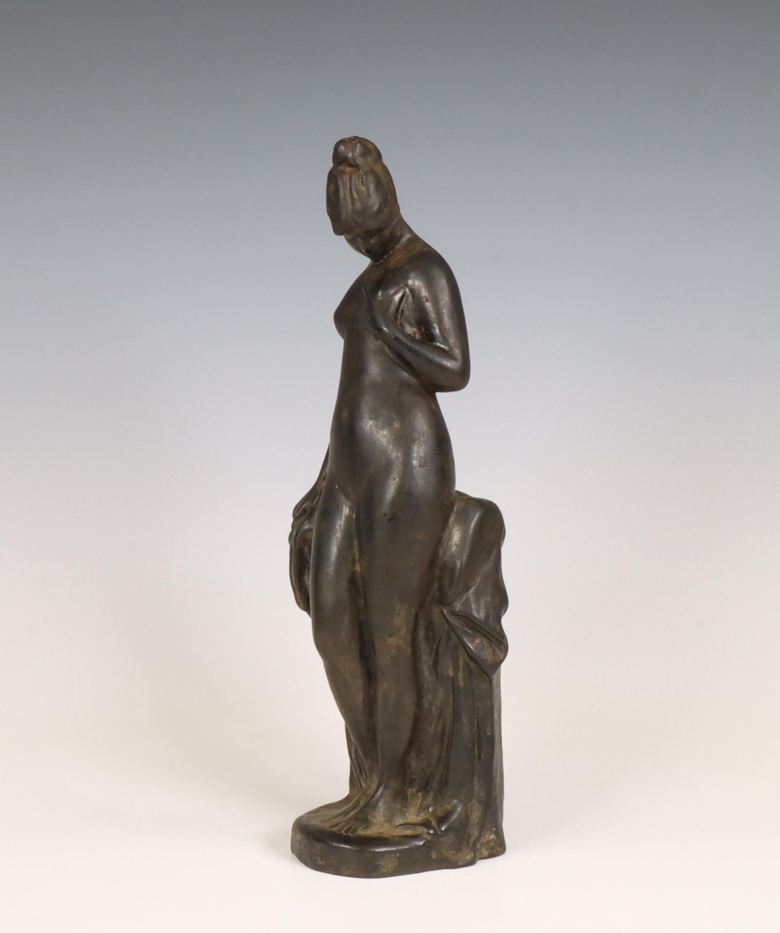 Anders Leonard Zorn (1860-1920) Gepatineerd bronzen sculptuur, staand vrouwelijk naakt, circa 1910. - Bild 3 aus 8