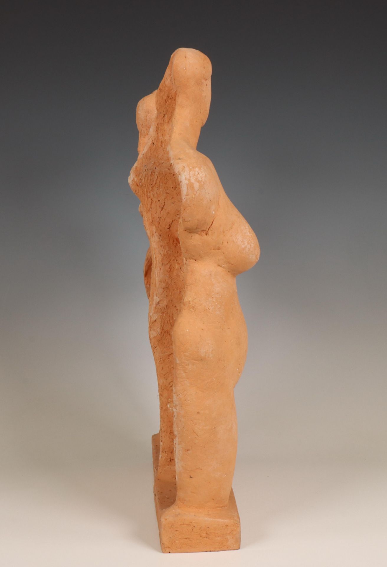 Jan-Willem (Noekie) Rädecker, terracotta vormstuk, 'twee vrouwen', 1993. - Bild 3 aus 7