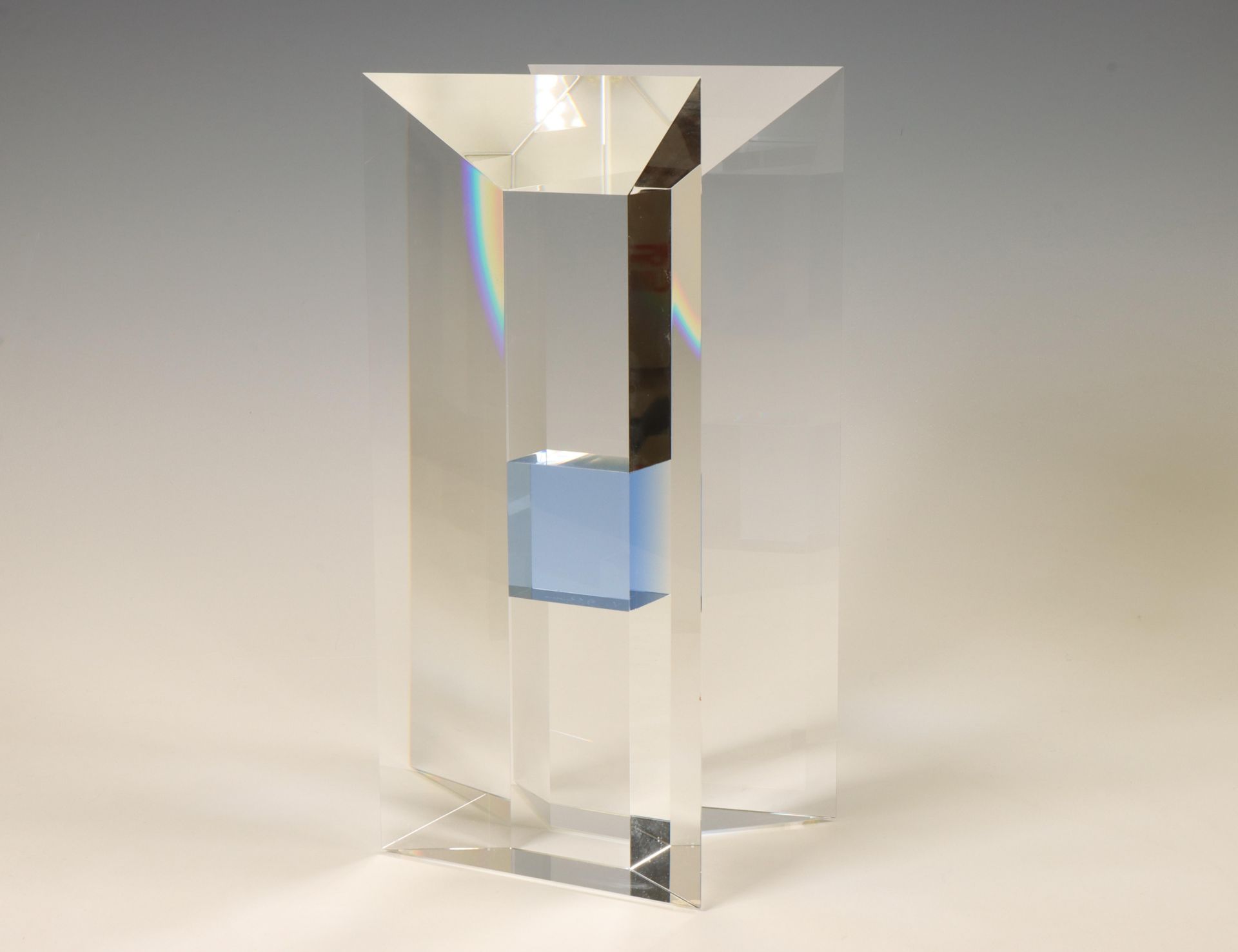 Vaclav CIgler (geb. 1929), architectual glass sculpture.
