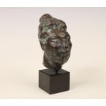 Charlotte van Pallandt (1898-1997), bronzen buste, vrouw,