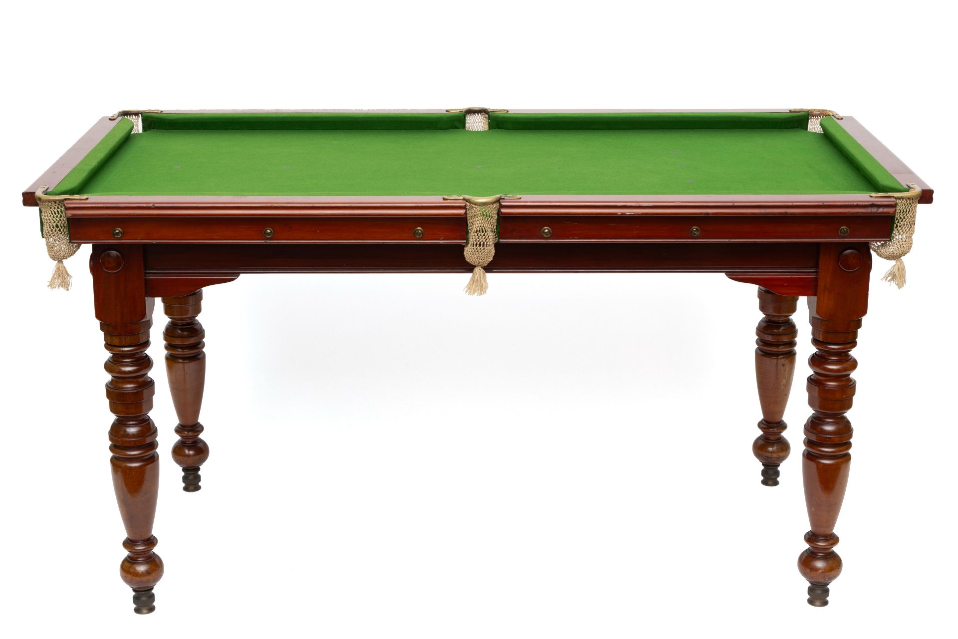 Engeland, mahoniehouten mini snookertafel, Riley, ca. 1920. - Bild 6 aus 8