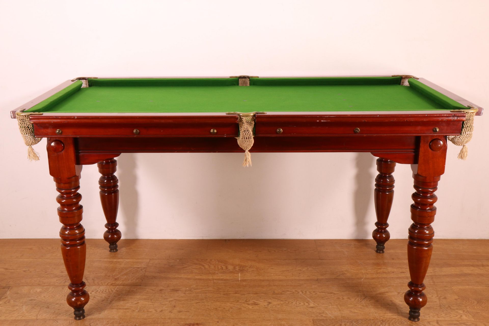 Engeland, mahoniehouten mini snookertafel, Riley, ca. 1920. - Bild 4 aus 8