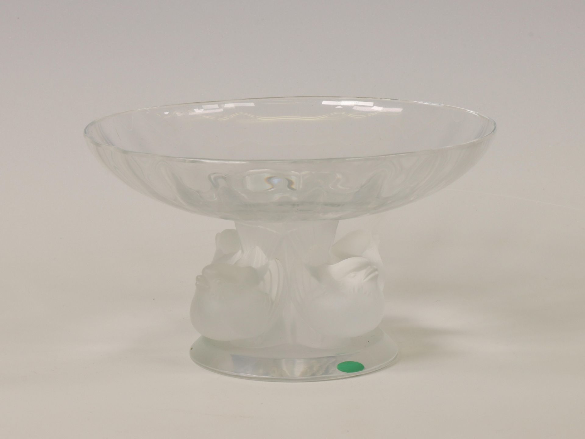 Lalique, persglazen tazza 'Nogent', 2e helft 20e eeuw