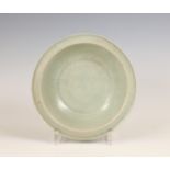 China, a celadon-glazed bowl, Ming dynasty (1368-1644),