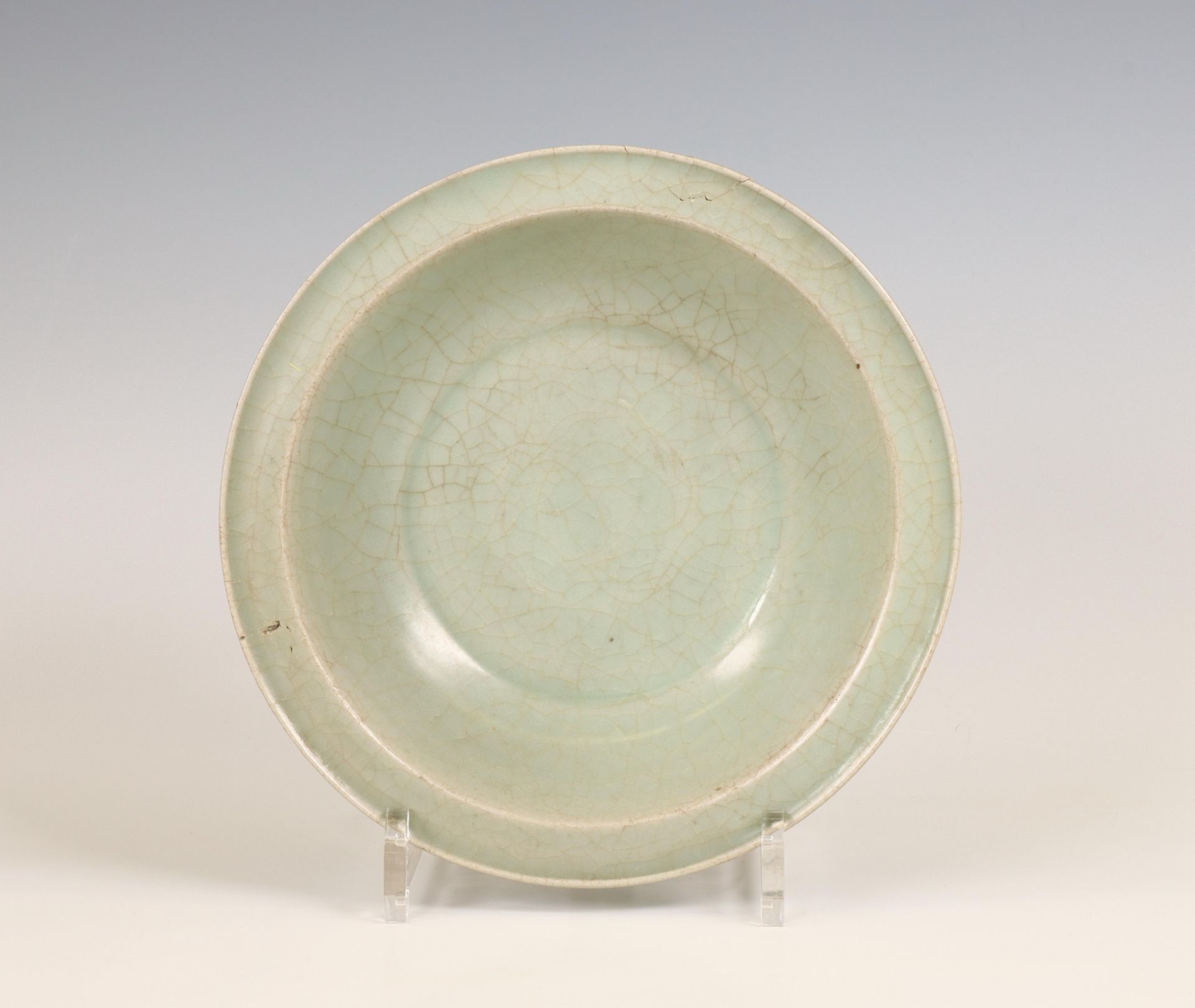 China, a celadon-glazed bowl, Ming dynasty (1368-1644),