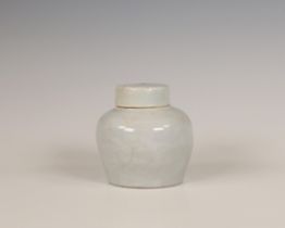 China, Qingbai porcelain water-pot and cover, Song dynasty (960-1279),