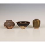 Japan and China, three tea-ceremony pieces,