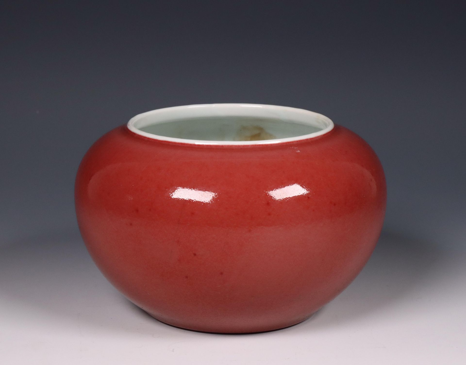 China, sang-de-boeuf-glazed porcelain jar, 20th century, - Image 5 of 5