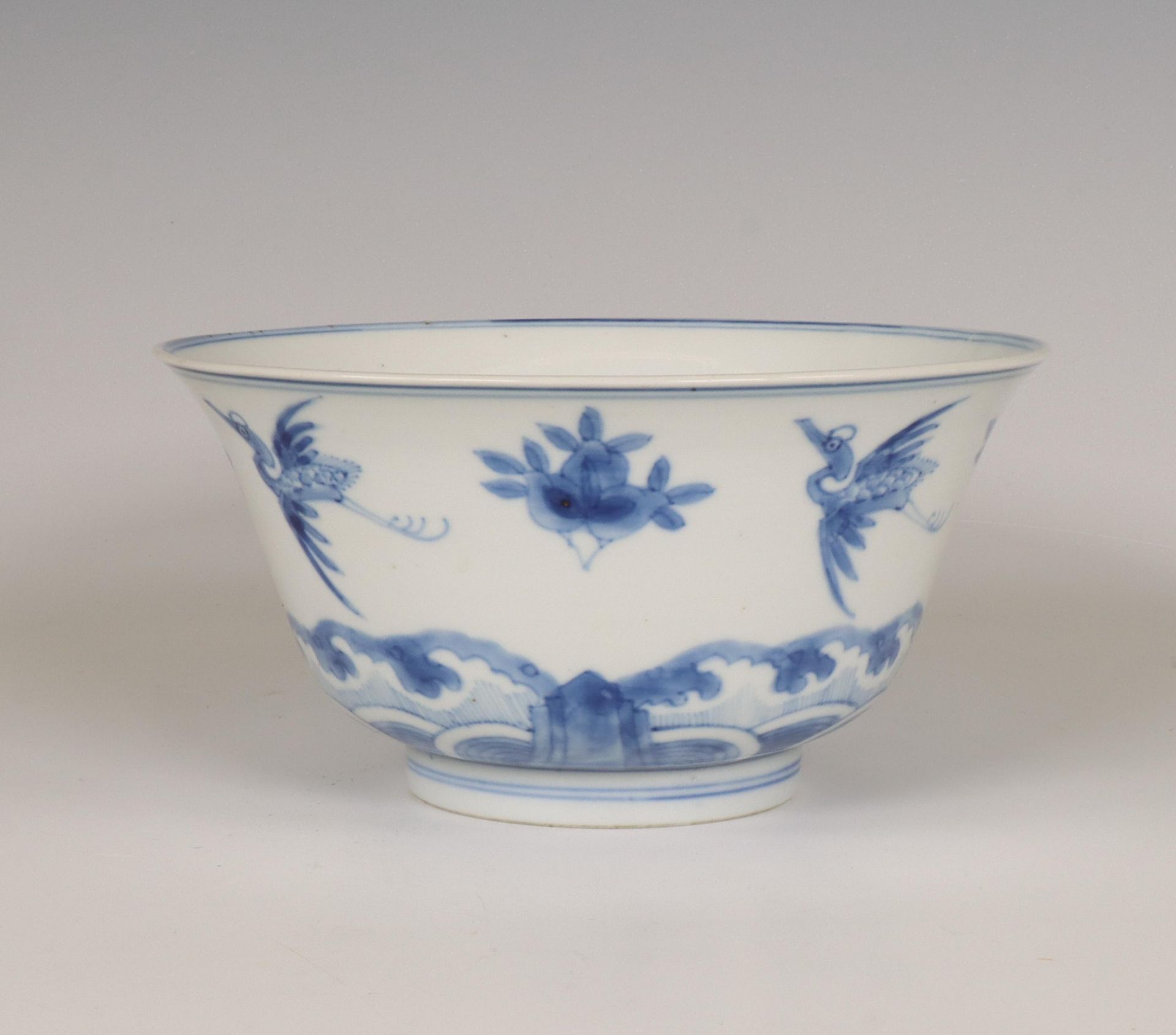 China, a blue and white porcelain bowl, Kangxi period (1662-1722), - Image 7 of 7