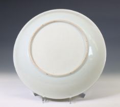 China, famille verte porcelain dish, ca. 1800,