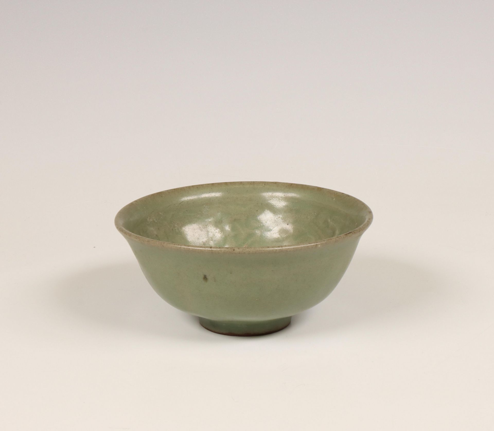 China, celadon-glazed bowl, Ming dynasty (1368-1644),