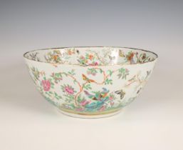 China, Canton famille rose bowl, late 19th century,
