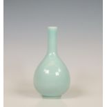 China, claire-de-lune-glazed bottle vase, 20th century,