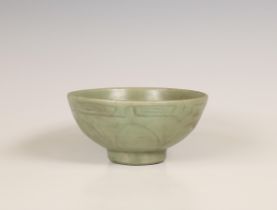 China, celadon-glazed bowl, Song dynasty (960-1279),