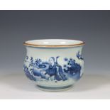 China, a blue and white porcelain water-pot, 20th century,