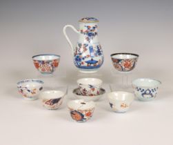 China and Japan, small collection of Imari porcelain, 18th century,