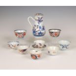 China and Japan, small collection of Imari porcelain, 18th century,