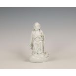 China, a small Dehua figure of Damo, 20th century,