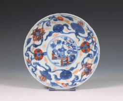China, Imari porcelain saucer dish, 18th century,