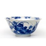 China, a blue and white porcelain bowl, Kangxi period (1662-1722),