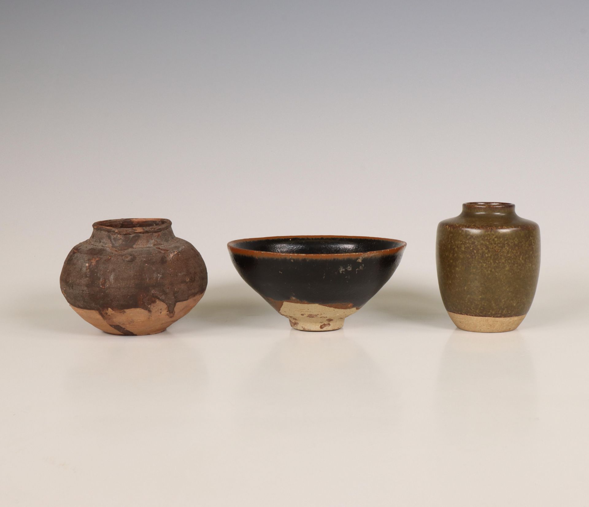 Japan and China, three tea-ceremony pieces, - Bild 2 aus 5