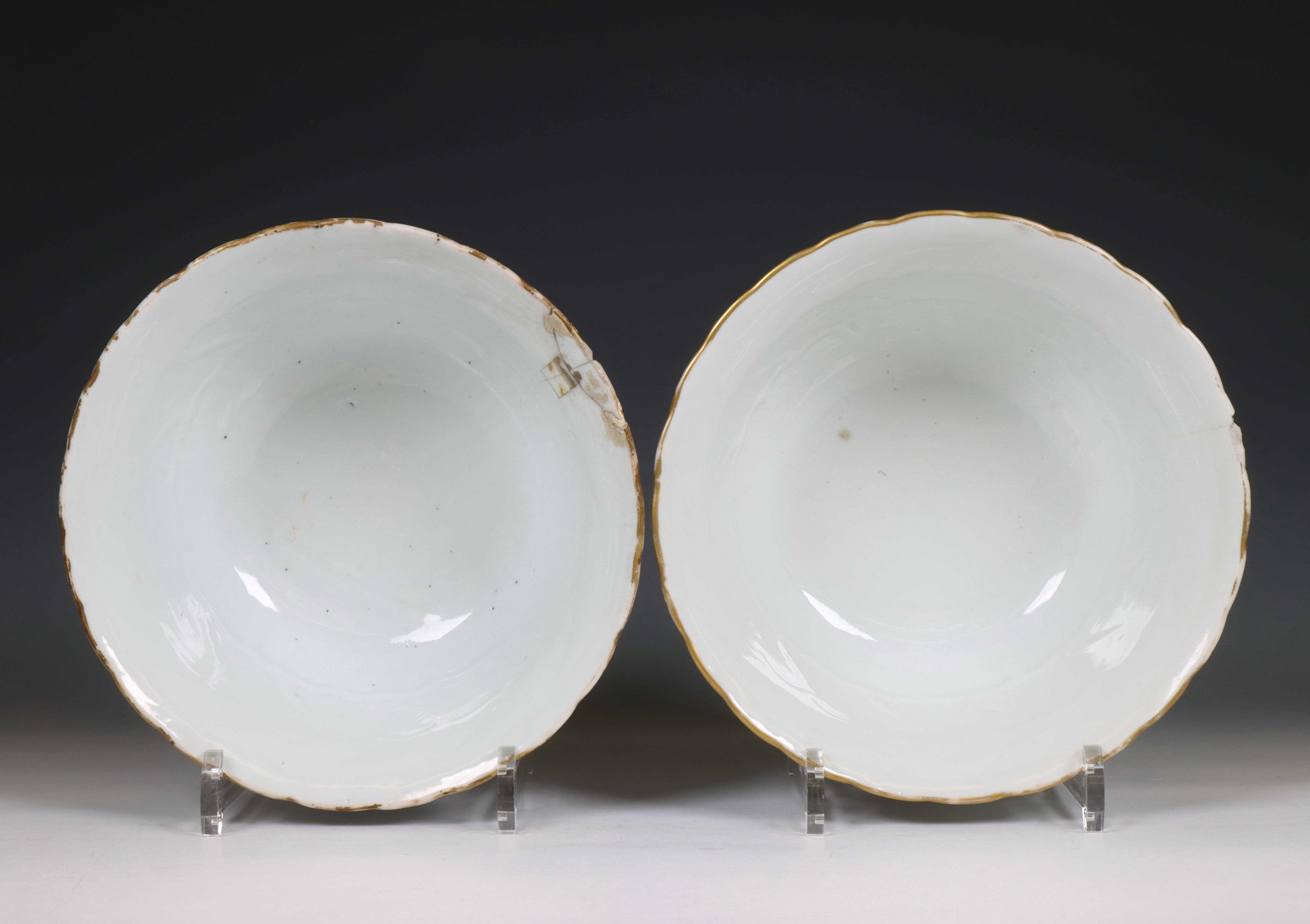 China, two famille rose porcelain 'Wu Shuang Pu' bowls, late Qing dynasty (1644-1912), - Image 8 of 9