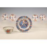 China, a small collection of Imari porcelain, 18th century,